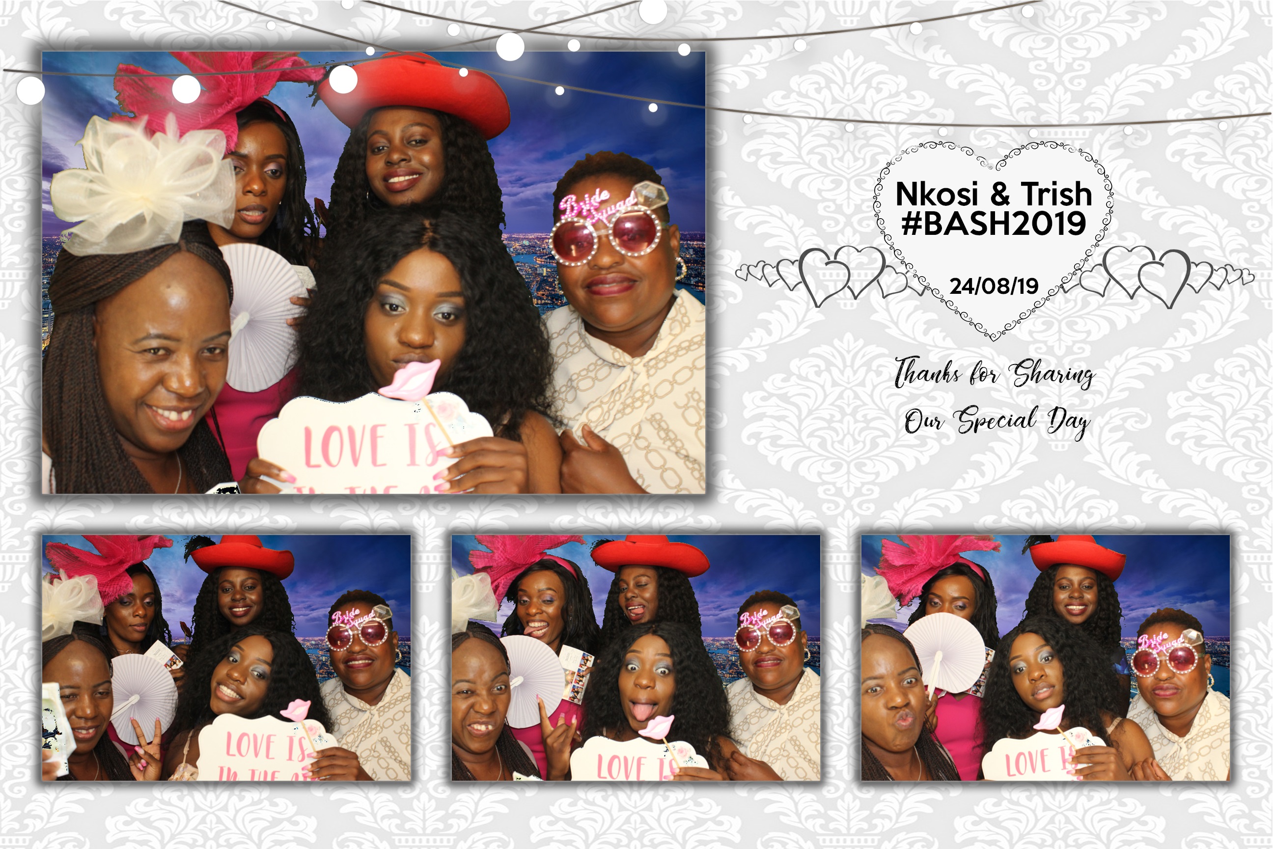 Nkosi & Trish's Wedding  | View more photos from the event at images.mobile-photo-booth.com/u/MobilePhotoBoothUK/Nkosi-Trishs-Wedding
